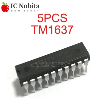 5PCS TM1637 DIP20 1637 DIP DIP-20 de Circuit Integrat Driver LED Cip IC Nou Original