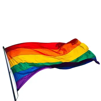 90 x 60cm Steag Curcubeu homosexual Philadelphia Philadelphia LGBT Gay Pride Steag Curcubeu