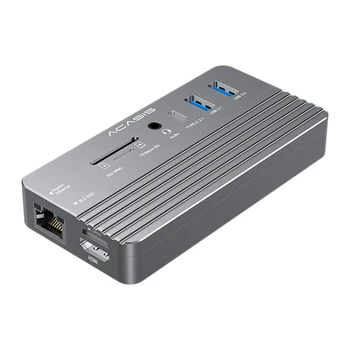 ACASIS USB-C HUB 10 La 1 Stație de Andocare Pentru M. 2 NVME Și SATA unitati solid state SSD Cu HDMI Suport 8TB Pentru Windows/MAC/IPAD