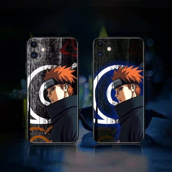 Anime Naruto Flash LED Telefon Caz pentru IPhone 11 12 13 Pro Max 6s 7 8 Plus X XR Muzica Lumina intermitent de Sticlă Telefon Caz Jucarii si Cadouri