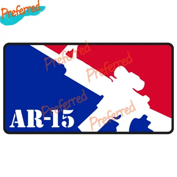 AR15 Pușcă de Asalt al 2-lea Amendament Arma Autocolant Vinil Auto Camion Fereastra Barei de protecție