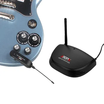 Aroma ARU-02 Chitara Bas Sistem fără FIR Transmițător Receptor Reîncărcabilă Muzicale, Chitare Bas Wireless Guitarra Transmițător