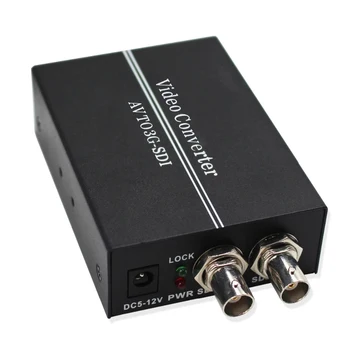 AV la SDI Convertor SD HD 3G-SDI RCA la SDI BNC Audio-Video Adaptor pentru L/R Audio Analogic Converter pentru HDTV Monitor