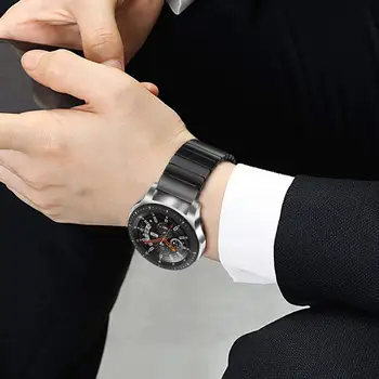 Banda din Oțel inoxidabil pentru Samsung Galaxy watch 4 curea Active 2 Viteze S3 Frontieră bratara Huawei watch GT2/2e/pro/3 20mm 22mm
