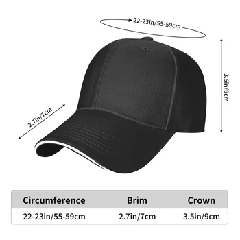 Barbati Sapca de Baseball Alege-ti Arma de Șah Bumbac Trucker Hat Reglabil Moda Fan de Sport Capace Negre