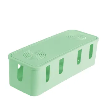 BF040 Creative cutie de colectare Cablebox Putere de sârmă de cablu Desktop cutie de ambalare rețea de calculatoare cutie de depozitare 8.5*9.5*28cm