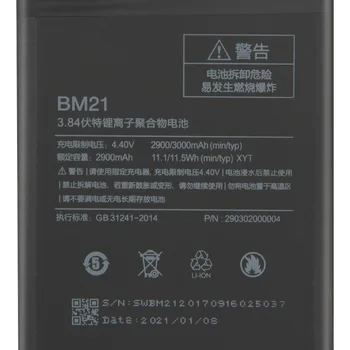 BM21 Acumulator de schimb Pentru XiaoMi Redmi Nota Mi Note Redrice Nota 5.7
