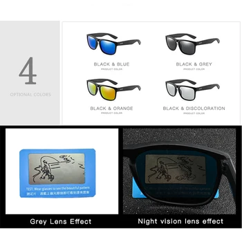 Brand Design Retro Polarizat ochelari de Soare Barbati de Conducere Nuante de sex Masculin Epocă Pătrat Ochelari de Soare Pentru Barbati Oculos Ochelari Gafas UV400