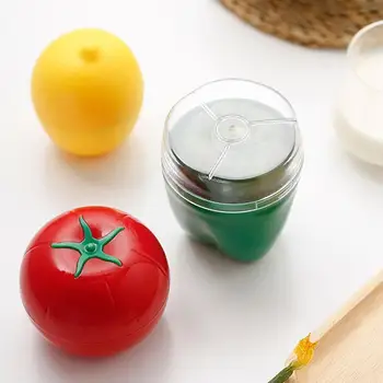 Bucătărie Drăguț Legume Fructe Congelator Recipiente Pentru Alimente Ceapa Lamaie Rosii Ardei Verde Plastic În Formă Proaspătă Cutie De Depozitare De Caz
