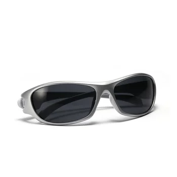 Cadru Oval ochelari de Soare pentru Barbati Femei în aer liber Conducere UV400 Moda Y2K Retro Punk, Hip-Hop Gotic Rășină Colorate Ochelari 2022 Noi