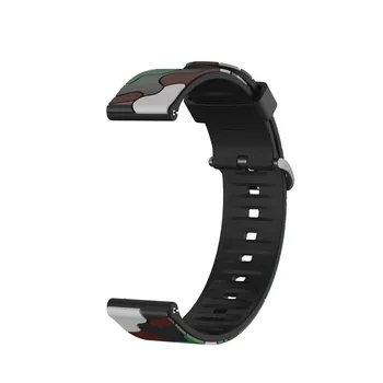 Camuflaj Curea Silicon Pentru Samsung Galaxy Watch 3 45MM LTE Brățară Inteligent 22MM Inlocuit Curele Pentru Unelte S3 Correa