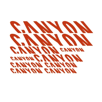 Canyon Autocolante pentru Road Bike Ciclism Montan Autocolant MTB Roți de Bicicletă Decal Protector Părți 45CM