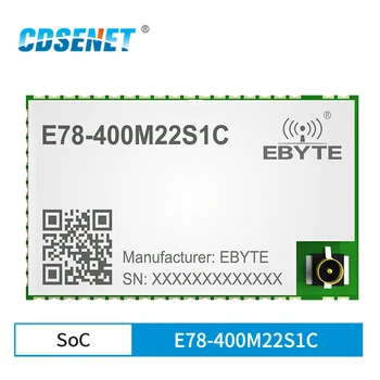CDSENET ASR6601 LoRa Modul 433MHz 22dBm Modulul Wireless SX1262 SMD IPEX Antena 6km Distanta E78-400M22S1C
