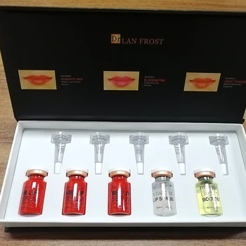 Cosmetice coreene BB de Buze Strălucire Fiolă de Ser Starter Kit Luciu de Buze BB Cream Lip Pigment Colorat pentru Tratamentul de Mezoterapie