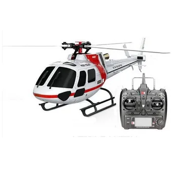 (Cu 2 Baterii) Original WLtoys XK K123 6CH fără Perii AS350 Scară 3D6G Sistem RC Elicopter RTF Upgrade V931 Cadou Jucărie