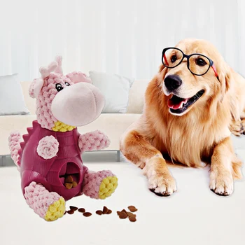 Câinele Alimentatoare Produs Câine Jucării Accesorii pentru Câini Jucărie de Mestecat pentru animale de Companie de Produse dinozaur Interactiv Hrănire Alimente Jucărie pentru Căței