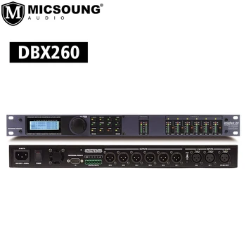 DBX DriveRack PA+ 2in6out 2x6 Afară DSP Digital audio Processor Completă Difuzor Sistem de Management al Etapă Echipamente de Sunet