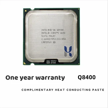 De Lucru Core 2 Quad Q8400 Procesor de 2.66 GHz 4MB 1333MHz Socket 775 cpu