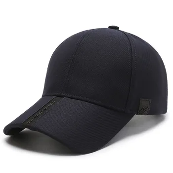 De înaltă Calitate Șapcă de Baseball Bumbac Barbati Tatăl Pălărie Camionagiu de Sport în aer liber Pălărie Nouă Culoare Solidă Adjustable56-60cm Atins Capace