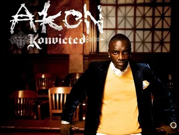 Decor Acasă Akon Stea De Muzică-Artă Mătase Poster De Perete Bolnav De Decorare Cadou