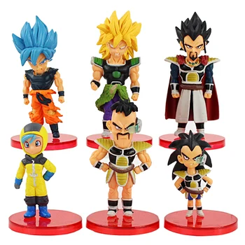 Dragon Ball Z Figura Son Goku Kakarott Vegeta Trunchiuri Majin Buu Aur Frieza Super Saiyan PVC Figurine Model de Jucarii si Cadouri
