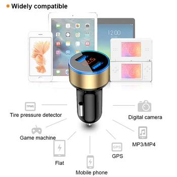 Dual USB Masina Încărcător de Țigară Priză Brichetă de Încărcare Rapidă Pentru Lada Priora Kalina Granta Vesta Niva Largus vaz X-Ray samara