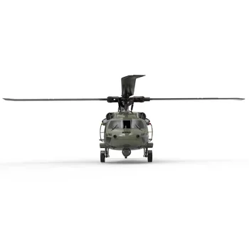 F09 Elicopter RC 1:47 Scara De UH60-Black Hawk 6 Canale Flybarless Arobatic Profesionale 6G/3D de Control de la Distanță Dronă de Jucărie
