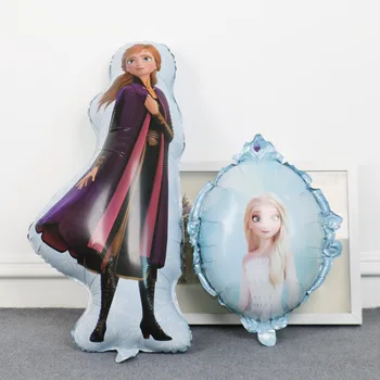 Frozen Elsa, Anna Tema Balon Fete Ziua De Nastere Decoratiuni De Unică Folosință, Șervețele De Hârtie Farfurie Ceașcă De Masă Consumabile Partid