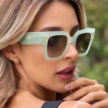 GODU Pătrat ochelari de Soare pentru Femei Vintage de Designer de Brand Doamnelor în aer Liber Nuante Tendință de Culoare UV400 Ochelari de Negru Galben Glasse