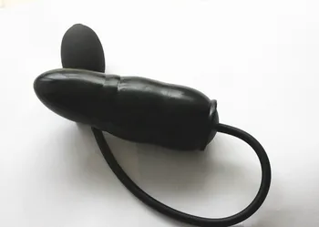 HOWOSEX Noi Gonflabil uriaș Anal Plug Vibrator Pompa Penis Masaj Penisul Sex Anal Toy Butt Plug Blow-Up Extensibil pentru Femei/Bărbați