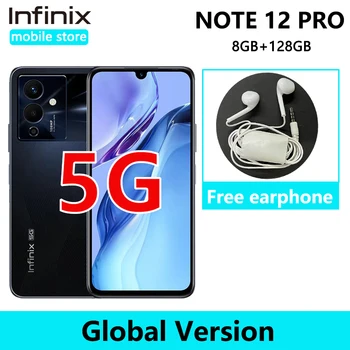 Infinix NOTA 12 PRO 5G 128GB 8GB original Smartphone 6 mile Dimensity 810 Procesor Ultra 6.7