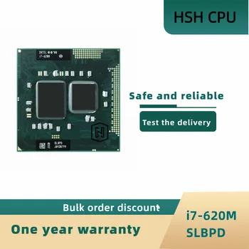 Intel Core i7-i7 620 de milioane de 620 de milioane de SLBTQ SLBPD 2.6 GHz Dual-Core, Quad-Thread CPU Procesor 4M 35W Soclu G1 / rPGA988A