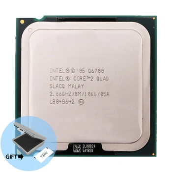 Intel Core2 Procesor Quad Q6700 CPU (8M Cache, 2.660 GHz, 1066 MHz FSB) LGA775 Calculator PC cpu Desktop CPU
