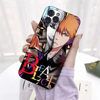 Japoneze anime Bleach Caz Telefon din Silicon Moale Pentru iphone 14 13 12 11 Pro Mini XS MAX 8 7 6 Plus X 2020 XR Shell