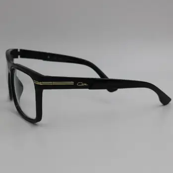 KAPELUS de lux ochelari de soare Barbati si femei pătrat ochelari cadru negru placa de ochelari de soare 627 de potrivire negru din piele box
