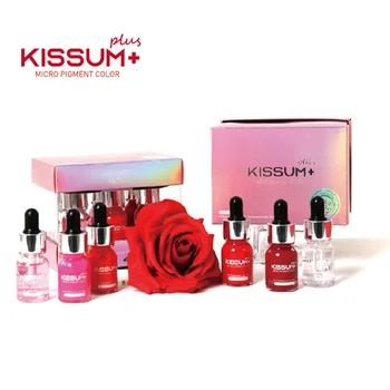 Kissum Coreea de Frumusete, Plus ruj Semi Permanent Buze Pigmant Naturale Luciu de Buze Strălucitor Crema pentru Moituring și Imprimarea Buze