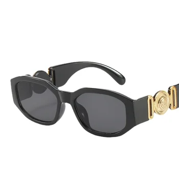 Leonlion Brand de Lux ochelari de Soare de Designer Femei/bărbați Vintage Dreptunghi Mic Gradient de Ochelari de Soare Gradient de Nuante Roz pentru Femei