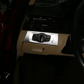 LHD ABS Cromat Faruri Masina Comuta Cadru Garnitura Pentru BMW Seria 3 E90 2005-2012 volan pe Stânga Accesorii