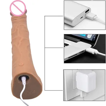 Mare moale realist Vibrator Vibrator de control de la distanță anal Dildo-uri vibrații flexibil de aspirație ceașcă vibrator Adulti Jucarii Sexuale pentru Femei