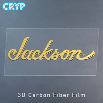 Masina 3D Autocolant Dac Jackson Fibra de Carbon Autocolant Auto DIY Decorare Casca Motocicleta Valiza Telefon Mobil Laptop Vinil Decal