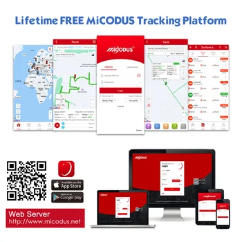MiCODUS Motocicleta GPS Tracker Auto MV790 2G SOS Voce Monitor timp de Viață Gratuit Android iOS Taie Combustibil Alarma Auto GPS de Urmărire