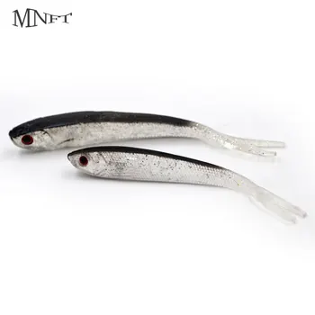 MNFT 60Pcs/Lot 7.5/10/cm Perfect 3D Ochi Moale Atrage Momeli Pentru Pescuit cu Artificiale Moale Bionic Shad Manual Silicon Bass