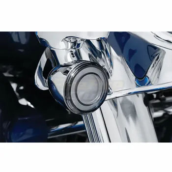 Motocicleta 1157 Stil Bullet LED-uri de Semnalizare Față Conversii Caz Pentru Harley Touring Breakout CVO Road Glide Softail Fat Boy