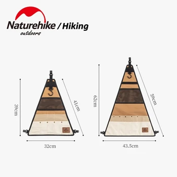 Naturehike Partea Triunghiul Sac Agățat În Aer Liber Echipament De Camping Sac Accesoriu Portabil Sac De Depozitare Tabără Instrument De Stocare Pentru Trepied