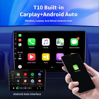 NAVISTART Android 10 Radio Auto pentru Citroen C4 C-Quatre C-Triomphe 2004-2009 Navigare GPS Android Auto 4G Carplay DVD Player