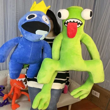 Noi 30cm Curcubeu Prieteni Jucărie de Pluș Joc de Desene animate Caracter Papusa Monstru Albastru Moale Animale de Pluș Jucarii pentru Copii Cadouri de Craciun