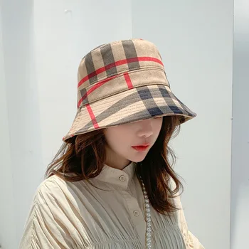Noi Carouri Pescar Pălărie Găleată Pălării De Vară Japoneză De Protecție Solară De Moda Casual, Din Bumbac Joben Pliabil Femei Designer Pălărie