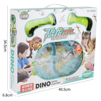 Noi Copii Desktop Jocuri de societate Jucarii Puzzle Catapulta Marmură Părinte-Copil în Familie Interacțiunea Doi Jucători Dinozaur Joc de Luptă