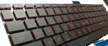 Noi NE Tastatură engleză Pentru HP Omen 17t-w000 17t-w100 17t-w200 7-w121nd 17-w210nd 17-w241nd 17-w260nd 17-w cu iluminare de fundal Roșu Nici un Cadru