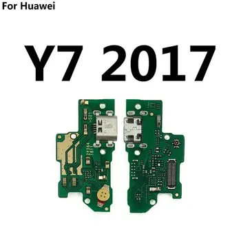 Noul Port USB Dock de Încărcare Încărcător de Bord cu Microfon de Reparații Pentru Huawei Y9 Y7 Y6 Pro Y5 Prim-2019 2018 2017